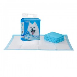 Cojín para mascotas l60*w90cm blanco&azul 10pcs/bag