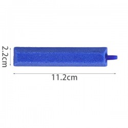 Piedra de aire trapezoidal l11.2*w2.2cm azul