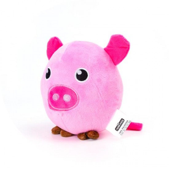 Peluche bola de cerdo h15cm rosa