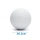 Goma espuma golf d6.3cm blanco