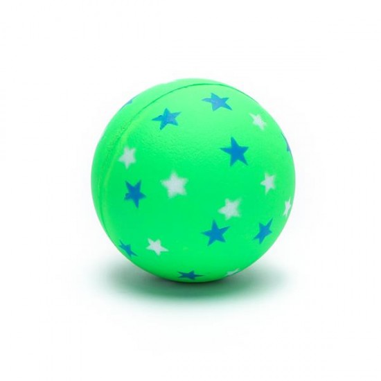 Pelota de goma espuma estrellas pequeñas d5.7cm