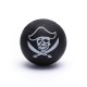 Pelota de goma espuma pirata d6.3cm negra