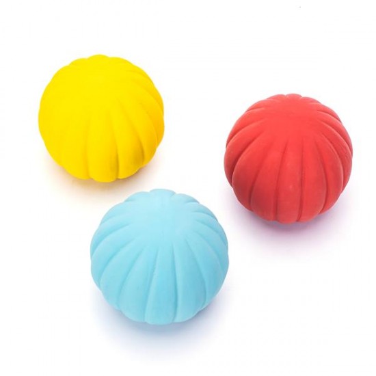 Juguetes de látex bola de tres colores-s d6cm