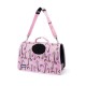 Bolsa plegable de pu para mascotas m(l42*w21*h30cm)