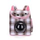 Bolsa de espacio para mascotas l32*w20*h38cm rosa y negro