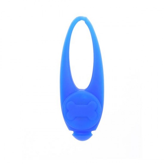 Led silica gel pet safety light l8*w3.2cm