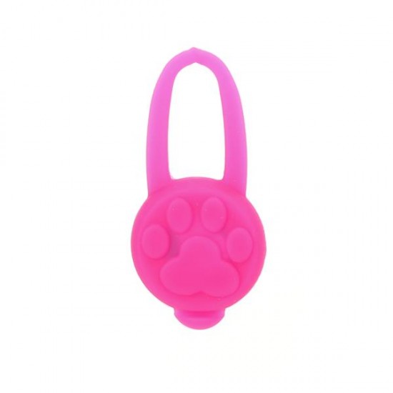 Led silica gel pet safety light l7*3.2cm