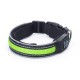 Usb recargable led collar de perro w2.5 * l41-51cm(m)