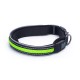 Usb recargable led collar de perro w2.5 * l51-61cm(l)