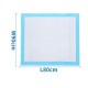 Almohadilla para mascotas l80*w90cm blanco&azul 10pcs/bag