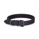 Reflectante pu collar de perro w2.5*l55cm