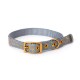 Irregular barnizada collar de perro w2.0*l55cm