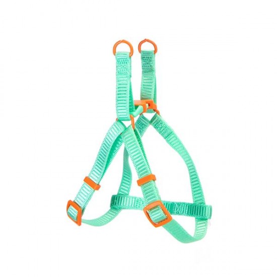 Arnés de nylon de colores para perros w1.5*l30-50cm