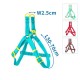 Nylon de color arnés para perros w2.5*l50-70cm