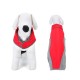 Chaqueta impermeable sin mangas de dos colores para perro grande l50cm/l60cm/l70cm/l80cm