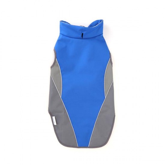 Chaqueta impermeable sin mangas de dos colores para perro grande l50cm/l60cm/l70cm/l80cm