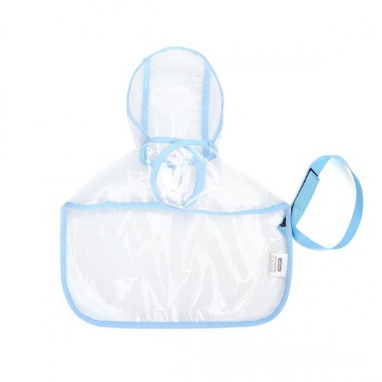 Chubasquero transparente con velcro l25cm/l30cm/l35cm/l40cm/l45cm