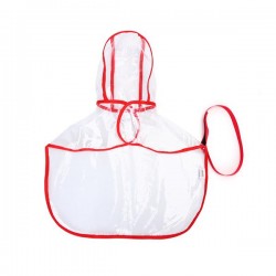 Chubasquero transparente con velcro l25cm/l30cm/l35cm/l40cm/l45cm